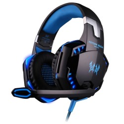 KOTION EACH OVER THE EAR HEADSET - G2000 (BLACK/BLUE)